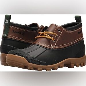 NWT Kamik Men’s Yukon 3 Waterproof Duck Boots Size 11 Brown Tan